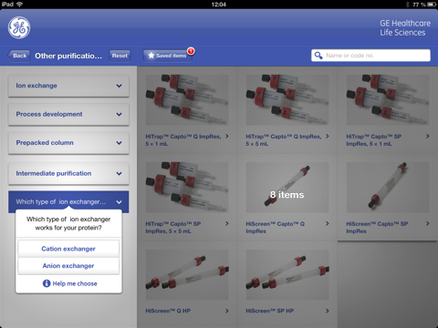 GE Purify for iPad screenshot 4