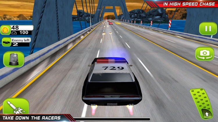 Police Chase Crime: Racing Car