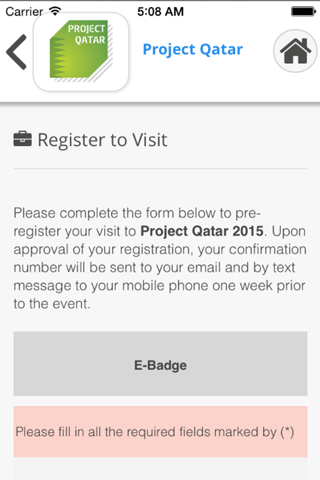 Project Qatar Exhibition screenshot 3