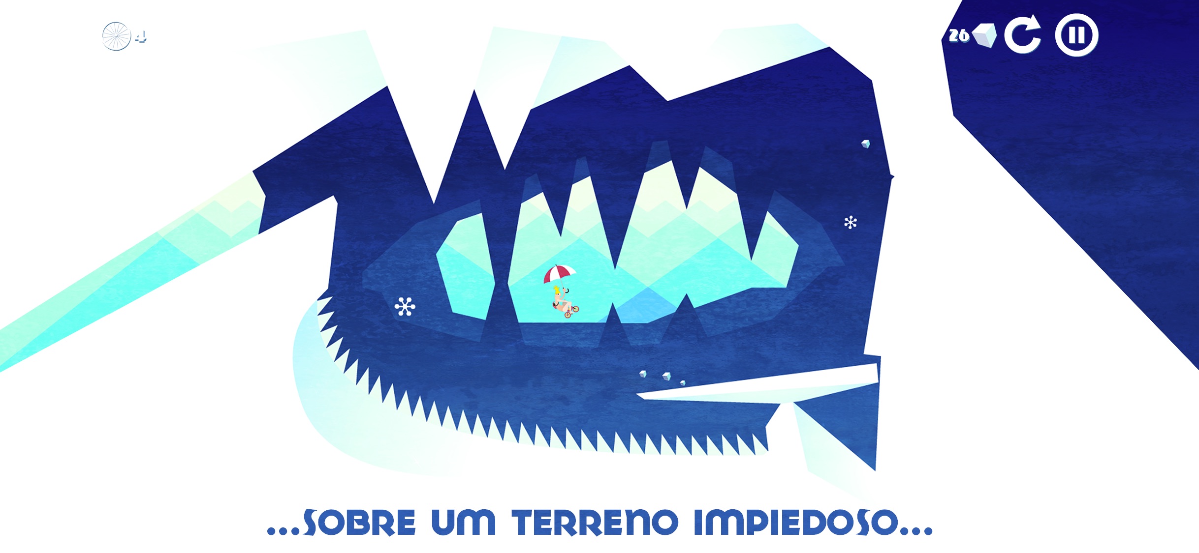 Screenshot do app Icycle: On Thin Ice