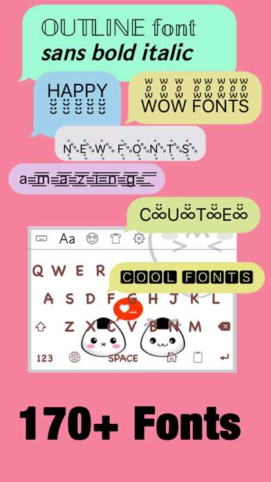 How to cancel & delete Color Fonts Keyboard Pro ∞ Keyboards with Cool Font & Emoji for iPhone from iphone & ipad 1