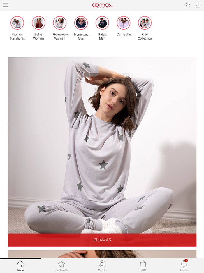 ADMAS, Tienda Online