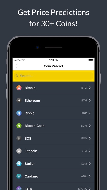 Coin Predict - CC Forecaster