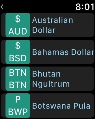 Screenshot #12 for iCurrency Exchange Converter