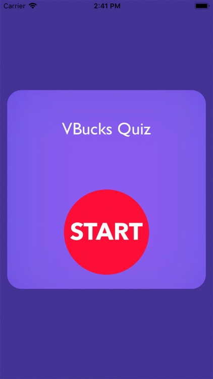 VBucks Quiz