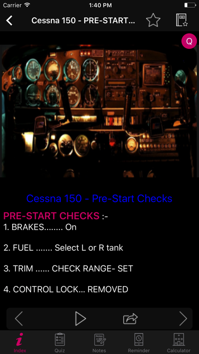 Cessna 150 Checklist screenshot 4