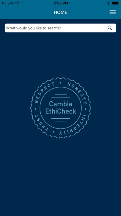 Cambia EthiCheck