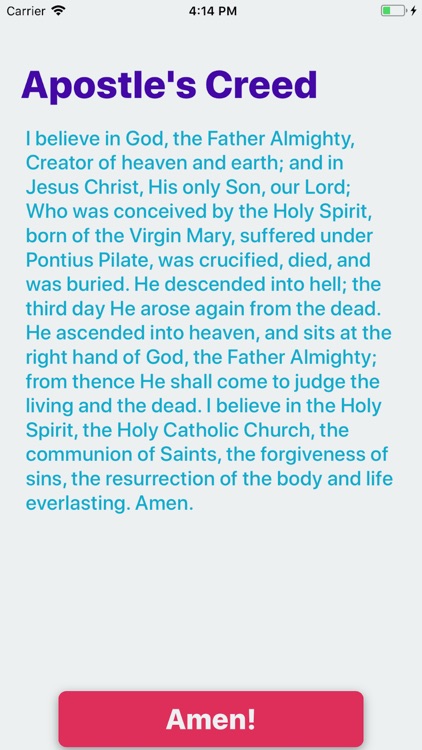 Holy Rosary — AMDG