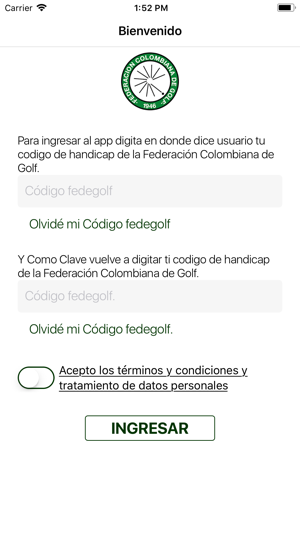 Fedegolf Colombia