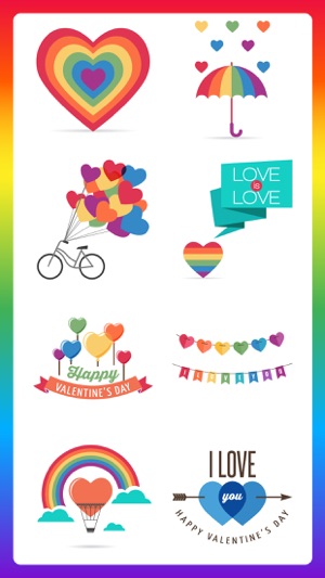 Gay LGBT Pride Month Stickers