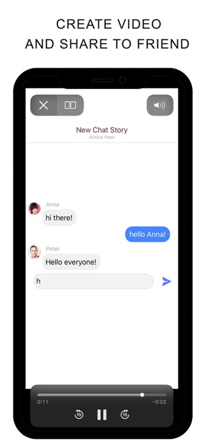 Fake Chat Story Video Creater(圖2)-速報App