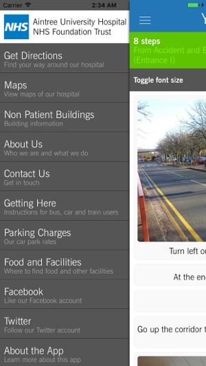 Aintree Hospital Wayfinding(圖2)-速報App