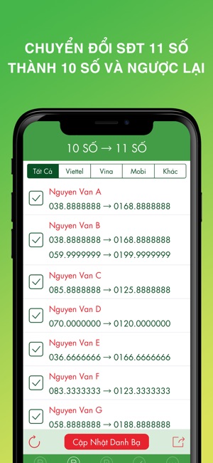 Danh Bạ 11 Số Sang 10 Số(圖2)-速報App