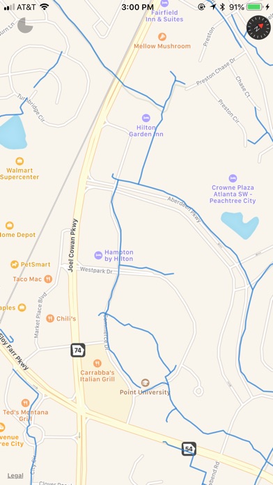 App Shopper: Peachtree City Cart Paths (Navigation)