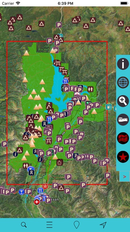 Grand Teton National Park GPS screenshot-4