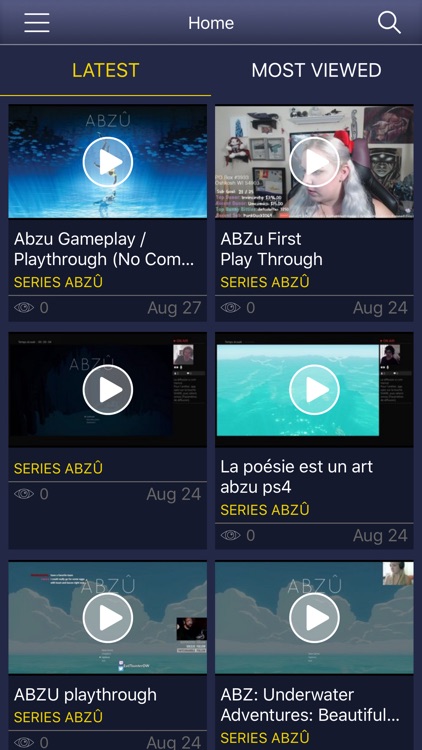 GameNet for - ABZU