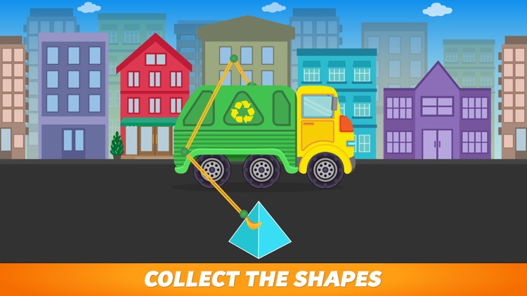 Learning Shapes Garbage Truck screenshot-3