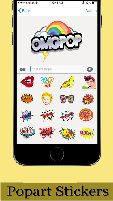 How to cancel & delete Pop Art Stickers! from iphone & ipad 3