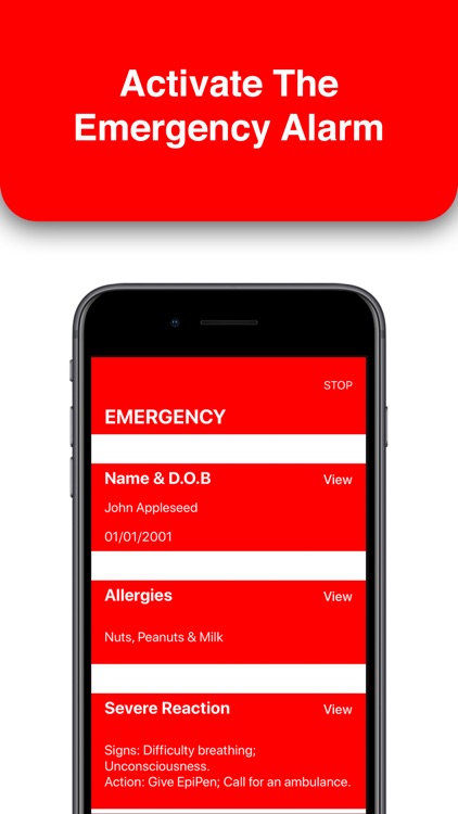 AllergyMe: Anaphylaxis ID