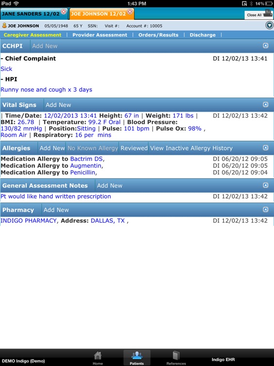 Indigo EHR screenshot-3