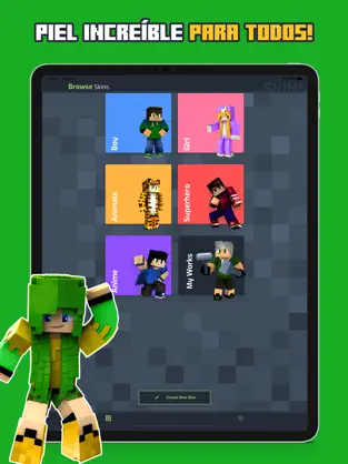 Captura 2 Skins for Minecraft - Crafty iphone
