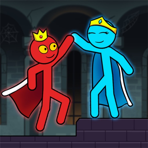Blue Girl Vs Red Stickman iOS App