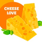 Animated Cheese Love Emoji