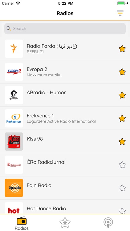 Czech Radio FM, AM & Podcast