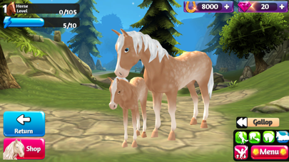 Horse Paradise My Dream Ranch By Appforge Inc Ios United States Searchman App Data Information - how to gallop on horse racing testing roblox game