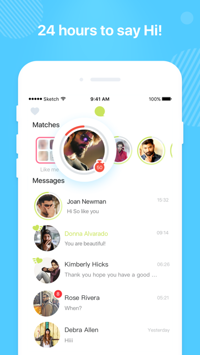 Justmet-Social&Dating App screenshot 3