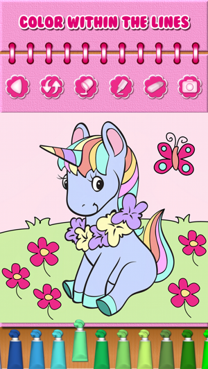 Pony Unicorn Coloring Book(圖2)-速報App