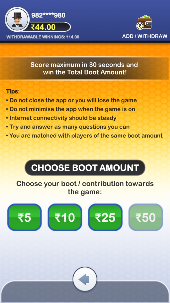 IML - Play Maths  Win Cash