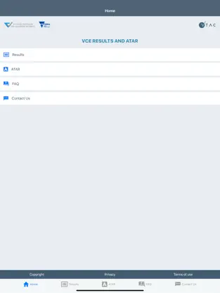 Imágen 1 Results & ATAR iphone