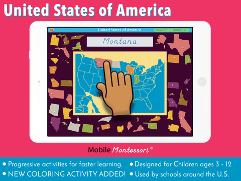 United States of America Map - náhled