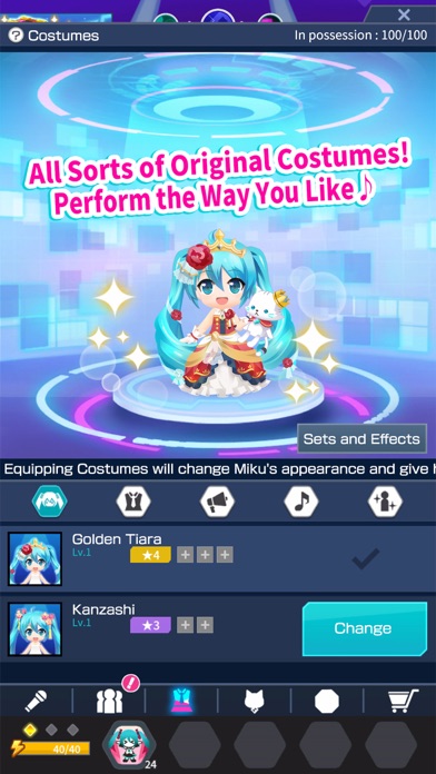 Hatsune Miku - Tap Wonder screenshot 3