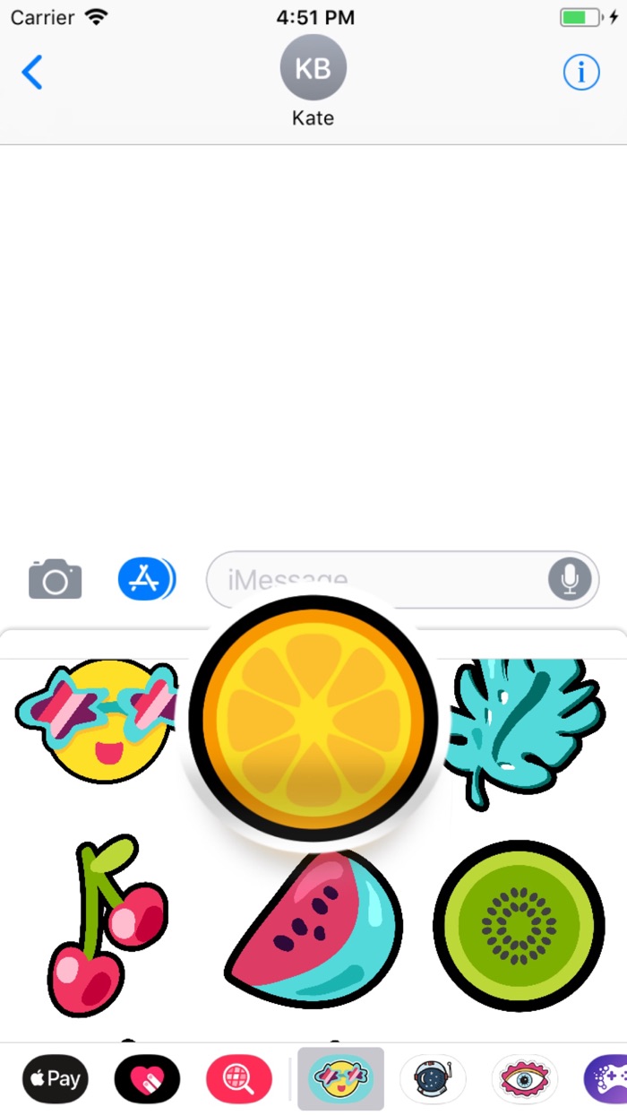 Tropical Summer Stickers