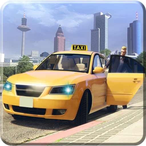 Yellow Taxi: Taxi Cab Driver Icon