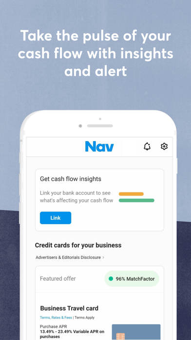 How to cancel & delete Nav: Business Credit & Finance from iphone & ipad 4