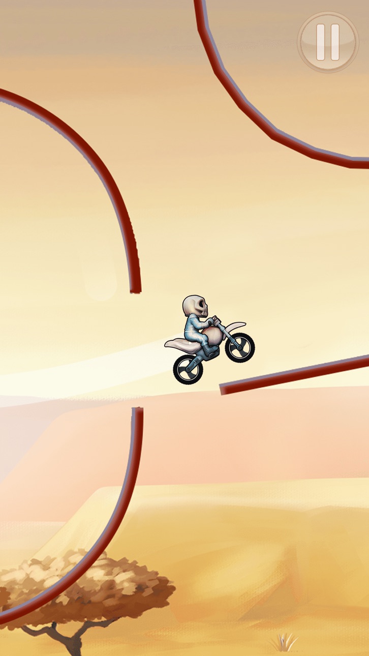 Bike Race: Free Style Games iOS Mod IPA screenshot 2 - iOS game interface