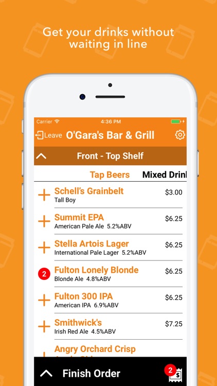 BarBud: Mobile Drink Ordering