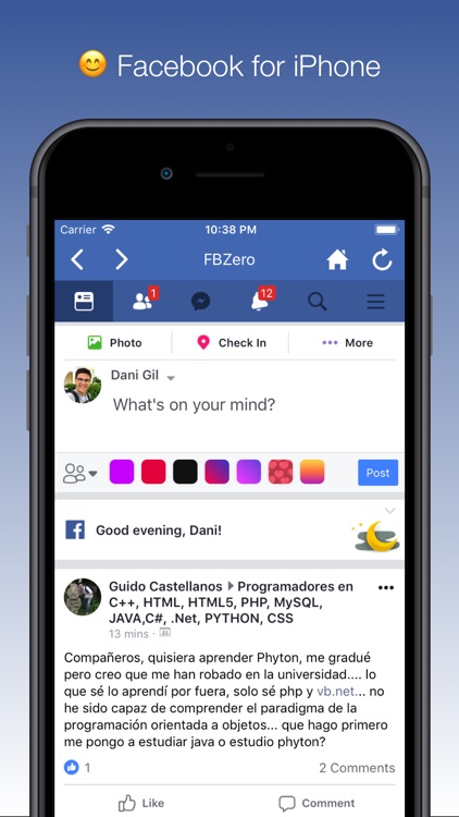 FBZero for Facebook