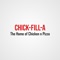 Congratulations - you found our Chick-Fill-A in Preston App