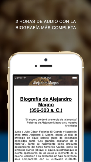 Audiolibro: Alejandro Magno(圖2)-速報App