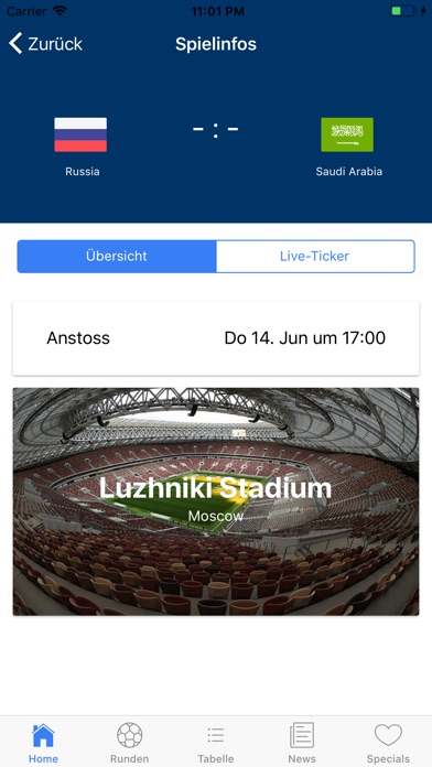 WM Plan - Die WM Spielplan App Screenshots