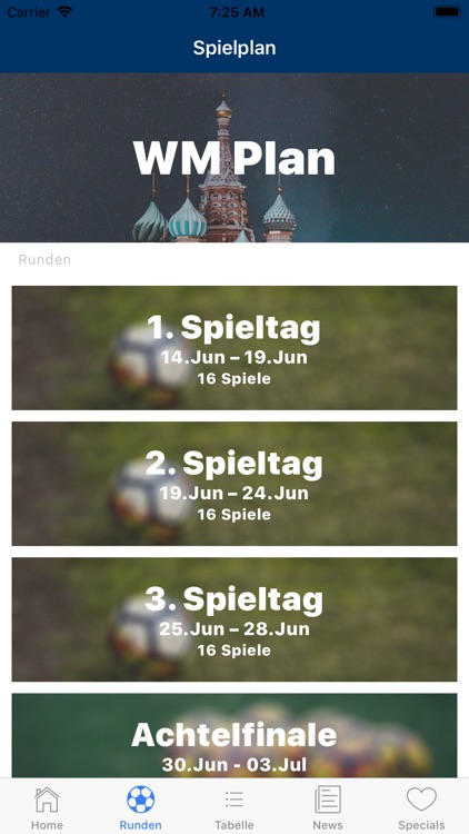 WM Plan - Die WM Spielplan App screenshot-3