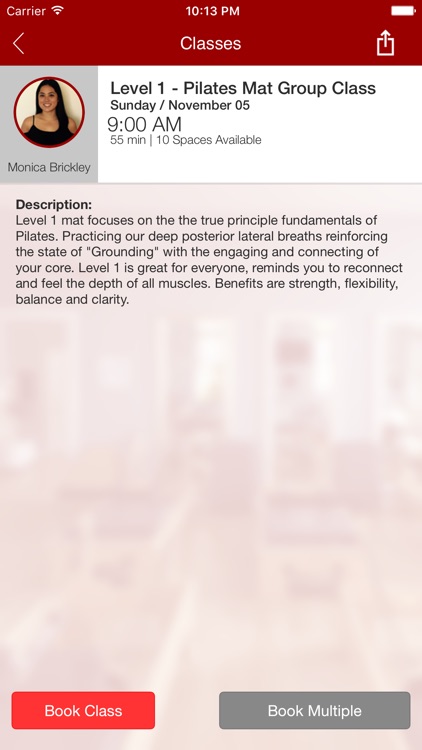 Pilates Body Art Fitness screenshot-3