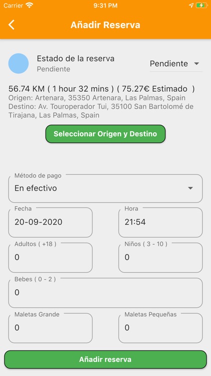 Reservas de Taxis Las Palmas screenshot-5