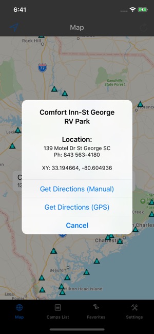 South Carolina – Camping & RVs(圖2)-速報App