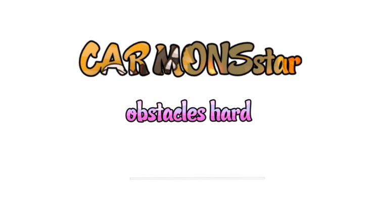 Car Monstar - Hard Obstacles