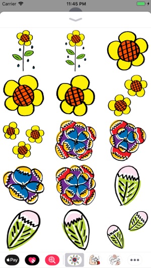 Hand Drawn Flower Collection(圖5)-速報App
